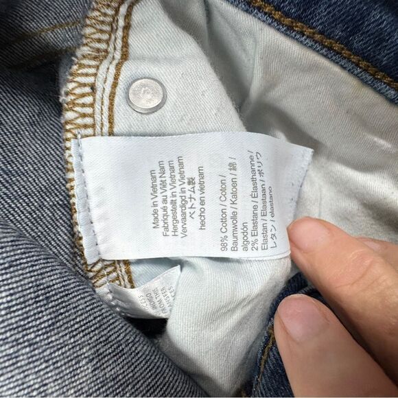 J crew Classic Straight blue jeans in 1996 semi stretch size 26- like new! - Picture 11 of 11